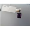 Image 1 : 7.25 CTW AMETHYST PENDANT .925 STERLING SILVER