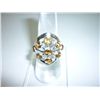 Image 1 : 43.00 CTW CITRINE RING .925 STERLING SILVER