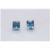 Image 1 : 21.30 CTW BLUE TOPAZ EARRING .925 STERLING SILVER