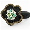 Image 2 : Crocheted Shell Ring (JEW-004334)