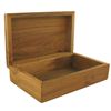Image 2 : Handcrafted Teak Box (DEC-000527)