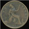 Image 2 : 1872 British Victoria Penny VF/F (COI-007205)