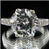 Image 1 : 20.4twc Diamond Simulant White Gold Vermeil Ring (JEW-004453)