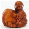 Image 1 : Handcarved Japenese Boxwood Netsuke (CLB-001280)