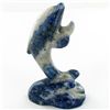 Image 1 : 47gm Carved Lapis Dolphin (MIN-001889)
