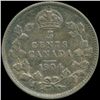 Image 2 : 1904 Canada 5c Silver XF (COI-013887)