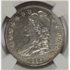 Image 2 : 183 5 Bust half $ NGC AU cleaned  est $225-$235