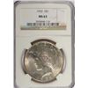 Image 1 : 1922 PEACE DOLLAR NGC MS-63