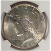 Image 2 : 1922 PEACE DOLLAR NGC MS-63