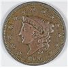 Image 1 : 1836 LARGE ONE CENT F-VF