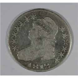 1812 BUST HALF DOLLAR VG