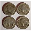 Image 2 : 3-RESTORED DATED 1913-D TYPE 1 & 1914 VF+ BUFFALO NICKELS