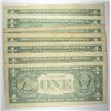 Image 2 : (7) DAMAGED $1 BARR NOTES