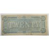 Image 2 : 1864 $20 CONFEDERATE STATES OF AMERICA NOTE
