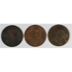 1800, 1804, 1807 AG HALF CENTS