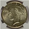Image 2 : 1927 PEACE DOLLAR NGC MS63