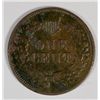 Image 2 : 1878 INDIAN CENT, VF  DARK