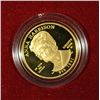 Image 1 : 2009 proof 1/2 oz.  ANNA HARRISON gold coin in original Cherry box with COA