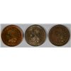 Image 1 : 1904 UNC, 1905 UNC & 1906 UNC INDIAN HEAD CENTS