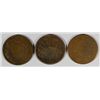 1867 TWO CENT , 1868 TWO CENT PCS G/VG & 1870 TWO CENT GOOD