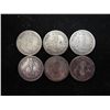 Image 2 : 6-ASSORTED US/PHILIPPINES SILVER 10 CENTAVOS