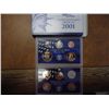 2001 US PROOF SET (WITH BOX)
