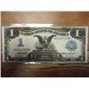 Image 1 : 1899 LARGE SIZE $1 SILVER CERTIFICATE BLACK EAGLE