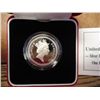 Image 2 : 1989 UNITED KINGDOM SILVER PROOF 1 POUND PIEDFORT