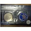 Image 2 : 1971-S IKE SILVER DOLLAR (UNC) (BLUE PACK)