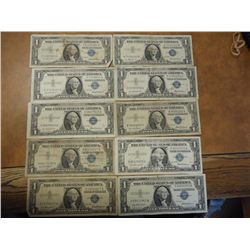 10-1957 $1 SILVER CERTIFICATES