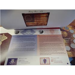 13 COLONY COLLECTION QUARTER SET SEE DESCRIPTION