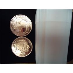 TUBE OF 20-1 OUNCE ADVP COPPER ROUNDS