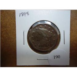 1848 LARGE CENT