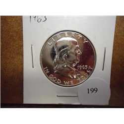 1963 FRANKLIN HALF DOLLAR PROOF