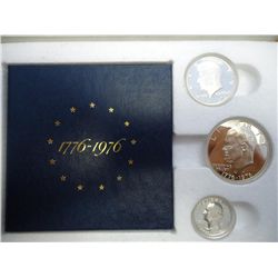 1976 US BICENTENNIAL SILVER PROOF SET