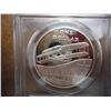 Image 2 : 2003-P 1ST FLIGHT SILVER DOLLAR PCGS PR69 DCAM