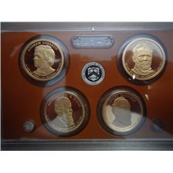 2011 US PRESIDENTIAL DOLLAR PROOF SET NO BOX