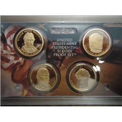 2009 US PRESIDENTIAL DOLLAR PROOF SET NO BOX