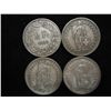 Image 2 : 1922, 2-1944 & 1948 SWITZERLAND SILVER 2 FRANCS