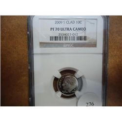 2009-S ROOSEVELT DIME NGC PF70 ULTRA CAMEO
