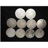 10 ASSORTED 1870'S SEATED LIBERTY DIMES
