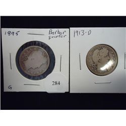 1895 & 13-D BARBER QUARTERS