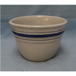 RW 7" mixing bowl, advertising on the inside bottom " Mix with us and save dough, Ralston Market"