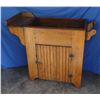 Image 1 : Pine dry sink, 44”l x 38”h x 19”w