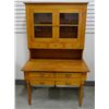 Image 1 : Pine bakers cupboard, 73”h x 43”w x 28”d, nice