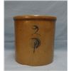 Image 1 : 2 gal RW salt glaze crock, sm. chip- bottom & inside lip