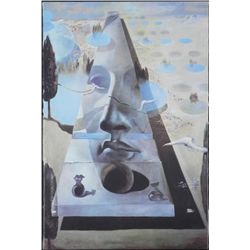 Salvador DALI  D'après  - Apparition Du Visage D'Aphrodite De Cnide Dans Un Paysage Lithographie 532493