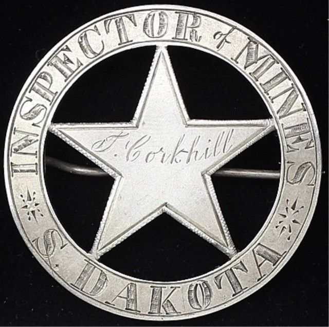 Rare Inspector of Mines for South Dakota