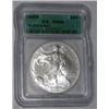Image 1 : 2003 SILVER EAGLE 1oz *CERTIFIED BY ICG MS-69*!! SILVER EAGLE CAME OUT OF SAFE BOX!!