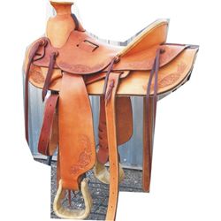 unridden loop seat saddle, from Hansen estate